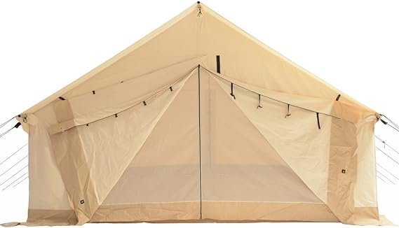 The WHITEDUCK Alpha Canvas Wall 10-Person Tent