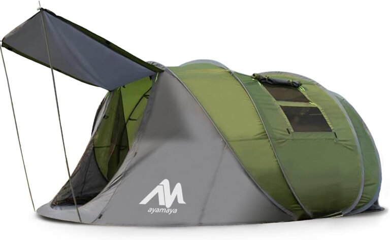 6 Person Easy Pop Up Tents for Camping