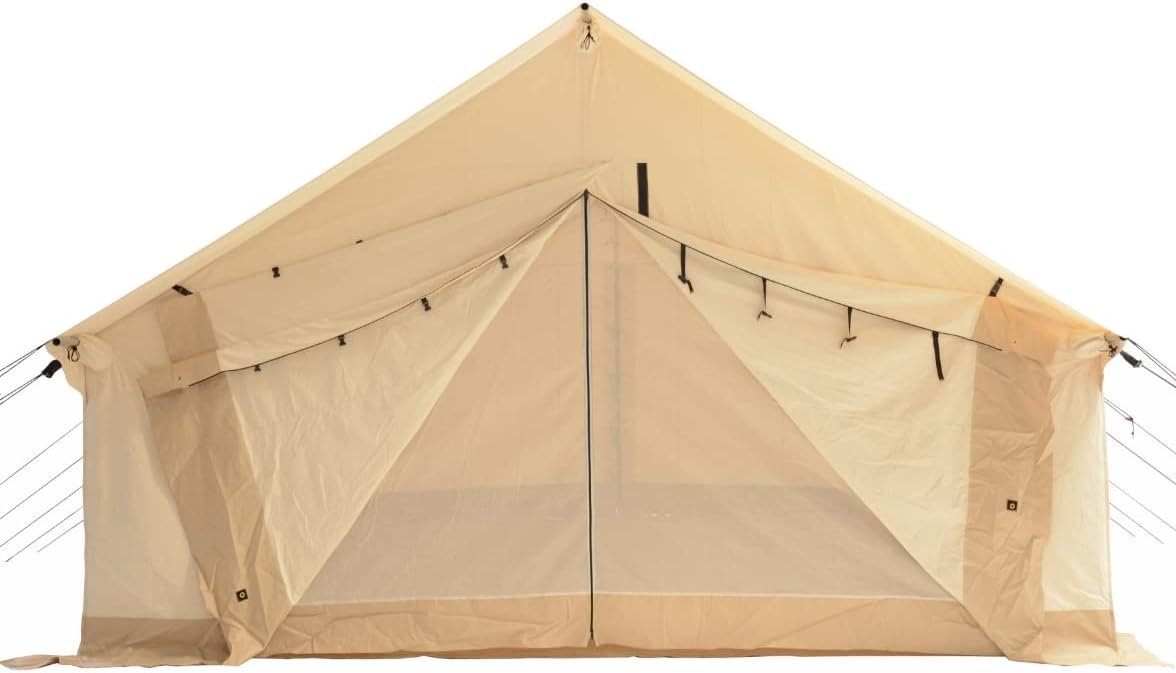 WHITEDUCK Alpha Canvas Wall 12-Person Tent