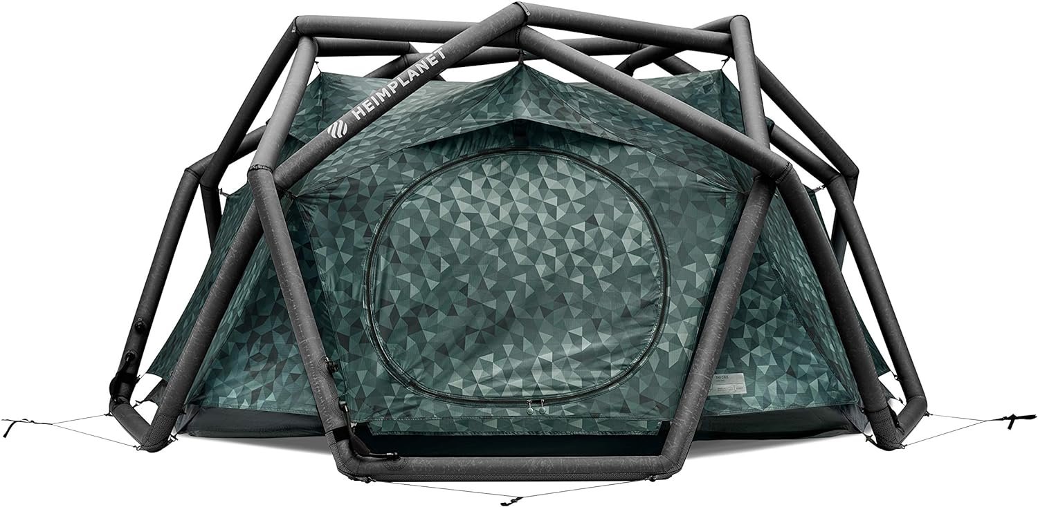 The Cave HEMIPLANET 3 Person Inflatable Dome Tent