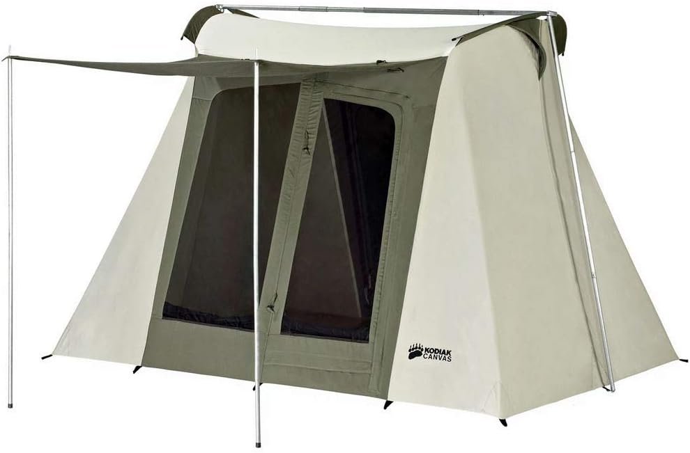 Kodiak Canvas Flex Bow Deluxe 4 Person Overland Ground Tent