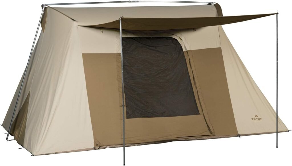 TETON Sports Canvas Tents, Tent for Family Camping