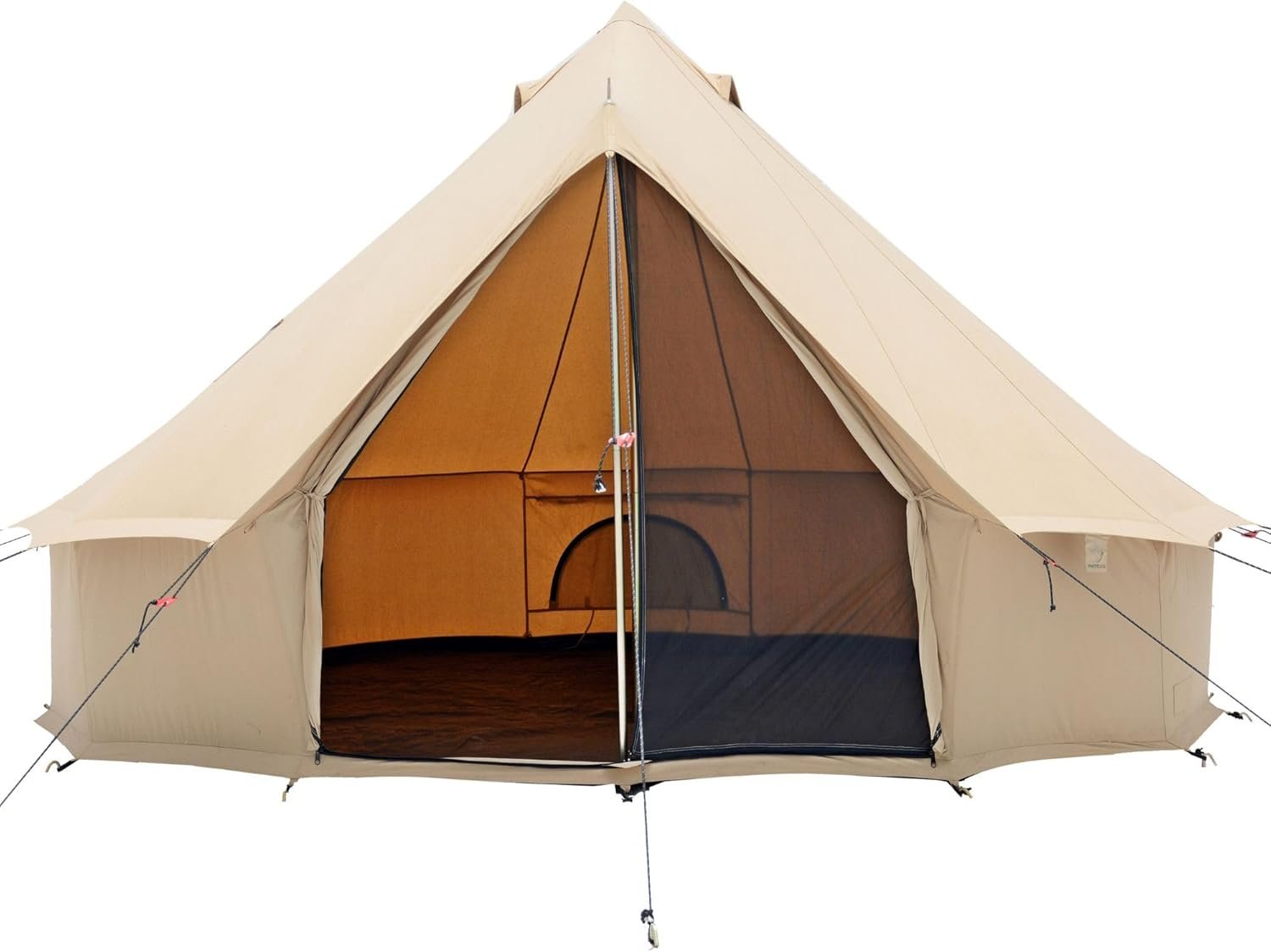 WHITEDUCK Regatta Canvas Bell Camping Tent With Air Conditioner